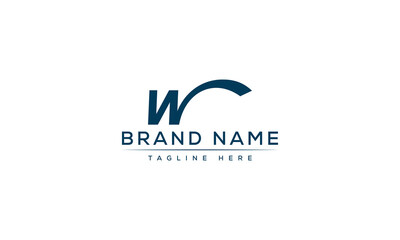 Logo design letter W . Elegant modern. Vector template.