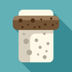 Refreshing glass of wheat beer with a thick foamy head, perfect for beer lovers and enthusiasts