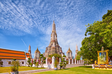 Wat Arun, The Temple of Dawn in Bangkok, Thailand