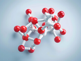 Abstract Structure Background of Molecule Or Atom, molecular structure, structural chemical formula with atoms