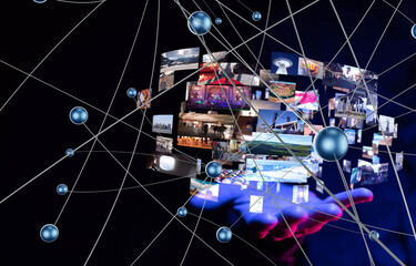 streaming data picture video material