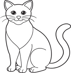Cute Cat Vector illustration 