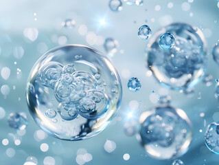 Abstract Structure Background of Molecule Or Atom, molecular structure, structural chemical formula with atoms