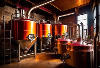 innovative beer brewing technique featuring vibrant ingredients unique flavor profiles visual appeal, ale, lager, craft, hops, malt, yeast, fermentation