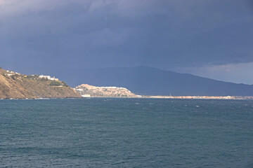 Naklejka premium Velilla coast in Andalucia, Spain 