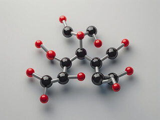 Abstract Structure Background of Molecule Or Atom, molecular structure, structural chemical formula with atoms