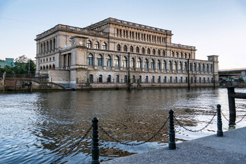 View of the Museum of Fine Arts in Kaliningrad.