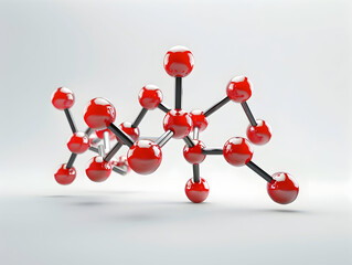 Abstract Structure Background of Molecule Or Atom, molecular structure, structural chemical formula with atoms
