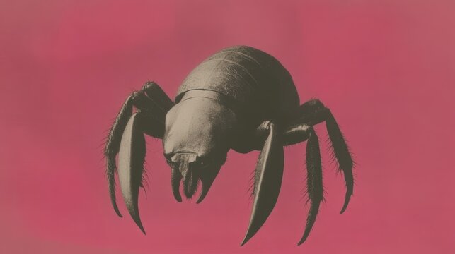 A dynamic and edgy Tshirt design showcasing the Scorpio zodiac symbol with dark tones and sharp angular lines capturing the intensity and passion of the sign perfect for evening wear