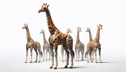 Robotic Giraffes.