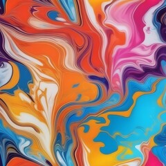 abstract colorful background, suminagashi marble texture