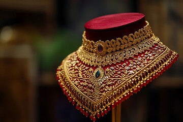 Obraz premium Necklace jewelry collection