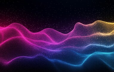 Abstract Colorful Waves