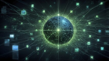 Fototapeta premium Enhancing Network Integrity