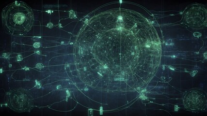 Obraz premium High Security Network Protocols