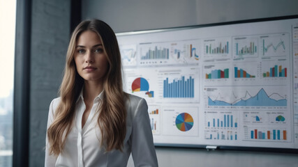 professional businesswoman in office