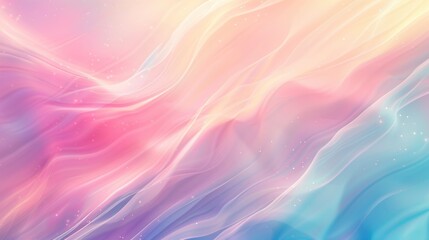 Obraz premium Abstract Art, Pastel Colors