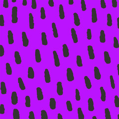 Square hand drawn pattern, pencil vertical black hatching. Chaotic pencil textured strokes and dots, rain, vector sketch, neon acid colors.