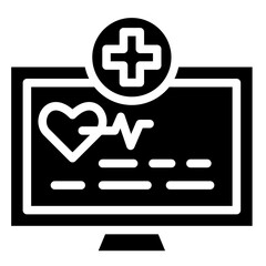 Obraz premium Monitor Icon