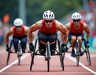 Summer Wheelchair racing