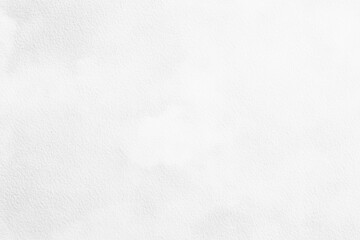 Close-up of seamless white watercolor paper texture background with subtle, natural patterns and a smooth finish. Ideal for creative projects requiring clean, artistic paper surfaces.