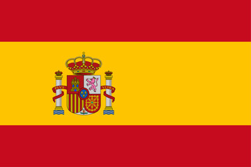 Obraz premium Flag of Spain