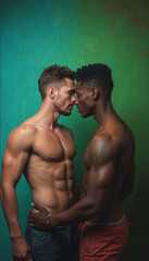 Fototapeta premium Two gay men in love