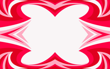 Obraz premium abstract red background with curved lines with sharp edges suitable for sports gaming themes, banners, posters, covers, frames, borders