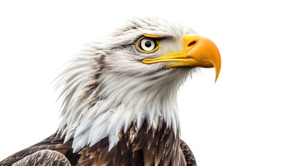 Eagle in Focus - A Portrait of Majesty