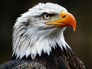 Fototapeta premium Powerful Portrayal of the American Eagle