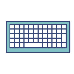 ビジネスアイコン「キーボード」