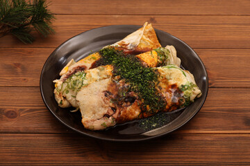 大阪のイカ焼き