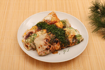 大阪のイカ焼き
