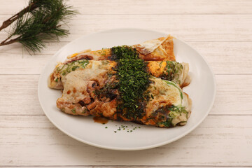 大阪のイカ焼き