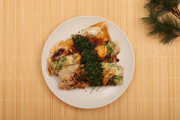 大阪のイカ焼き