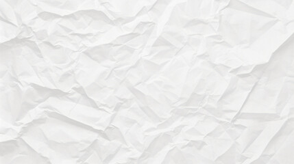 Fototapeta premium white crumpled paper background texture
