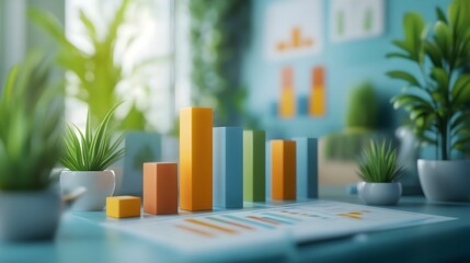 Comprehensive 3D Rendered Income Summary Showcasing Company s Financial Snapshot