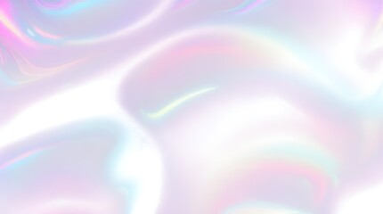 Holographic background seamless trendy iridescent light foil texture. Soft holographic pastel unicorn marble background pattern. Modern pearlescent blurry abstract swirl illustration.	
