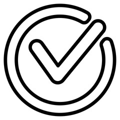 Checkmark  Icon Element For Design