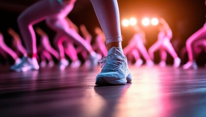 Dance fitness classes, vibrant moves, dynamic rhythms, joyful workouts