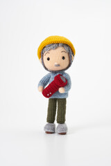 あみぐるみ人形　防災訓練