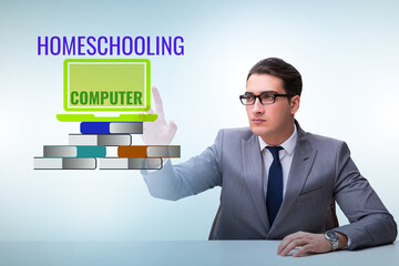 Home schooling concept as modern education method
