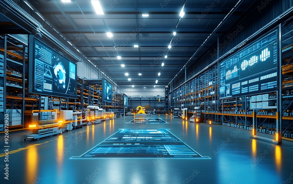 Aufkleber seamless visualization of global supply chain with real-time updates