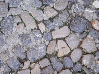 Background of old vintage brick wall. High quality photo for digital use.