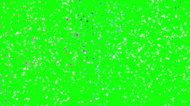 confetti party effect overlay filter green screen