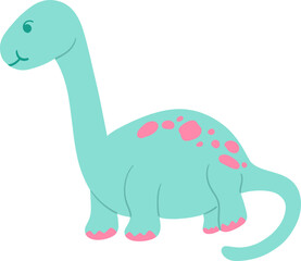 Cute Dinosaur Brachiosaurus