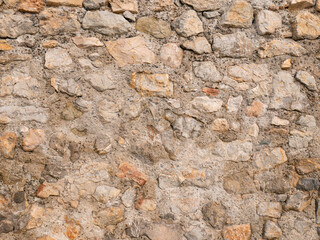 Background of old vintage brick wall. High quality photo for digital use.
