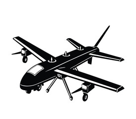 MQ-9 Reaper Drones e.g.  Vector Art