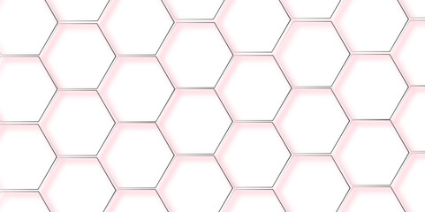 Background with hexagons blue Hexagonal Background. Luxury White Pattern honeycomb red hexagon concept design abstract technology background wallpaper. 