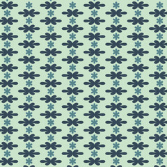 Abstract Pattern Flower Plant Nature Spa Green Blue